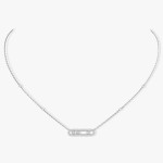 Messika - Baby Move Pave Necklace White Gold